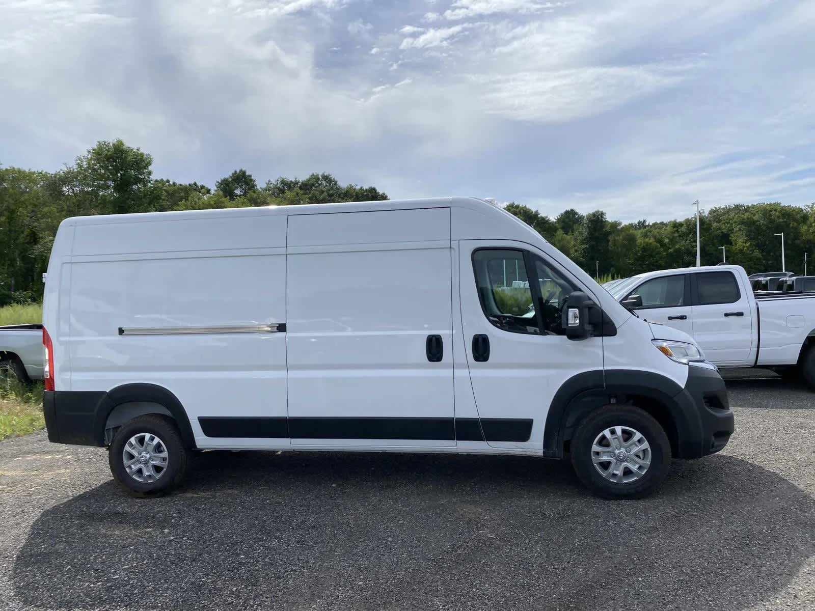New 2026 Bright White Clearcoat Ram SLT image 2