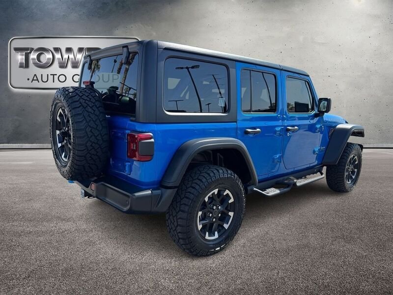 Used 2024 Blue Jeep Rubicon 4xe image 5
