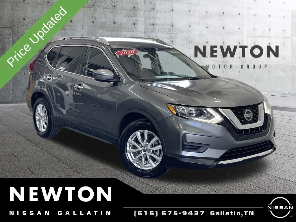 Used 2018 Gun Metallic Nissan SV image 1