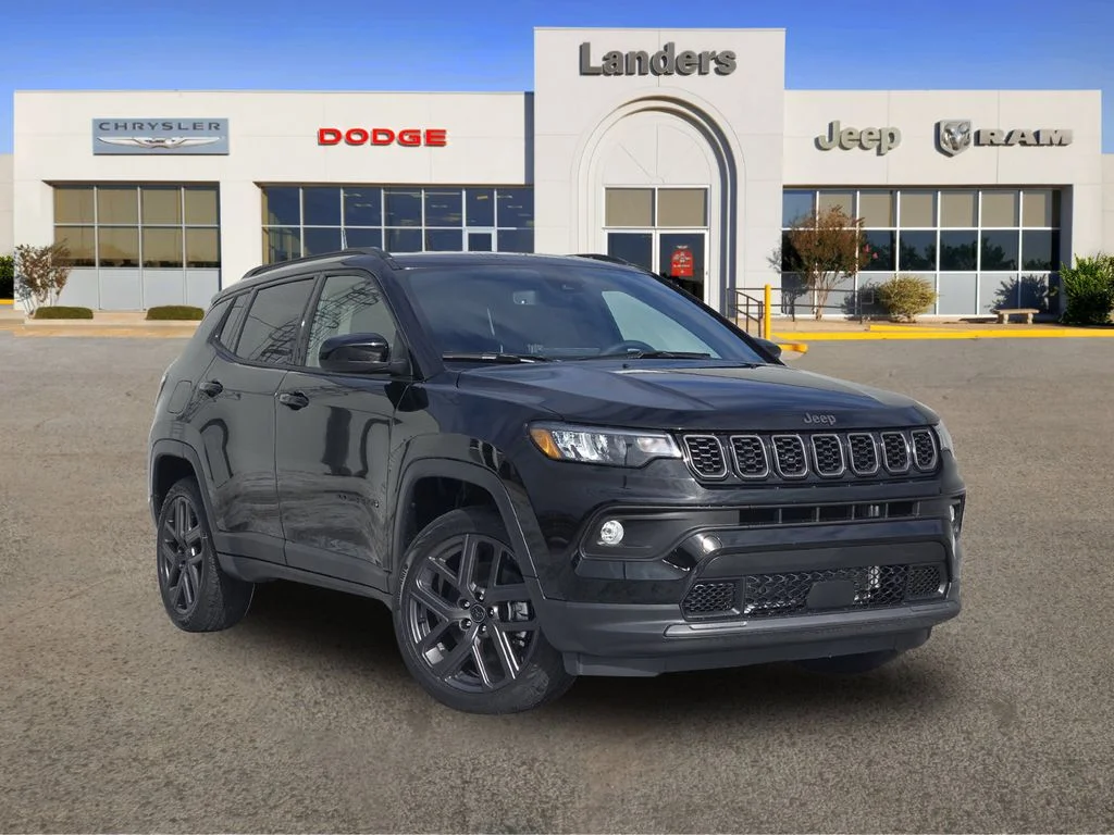 New 2026 Diamond Black Crystal Pearlcoat Jeep Latitude Altitude image 1