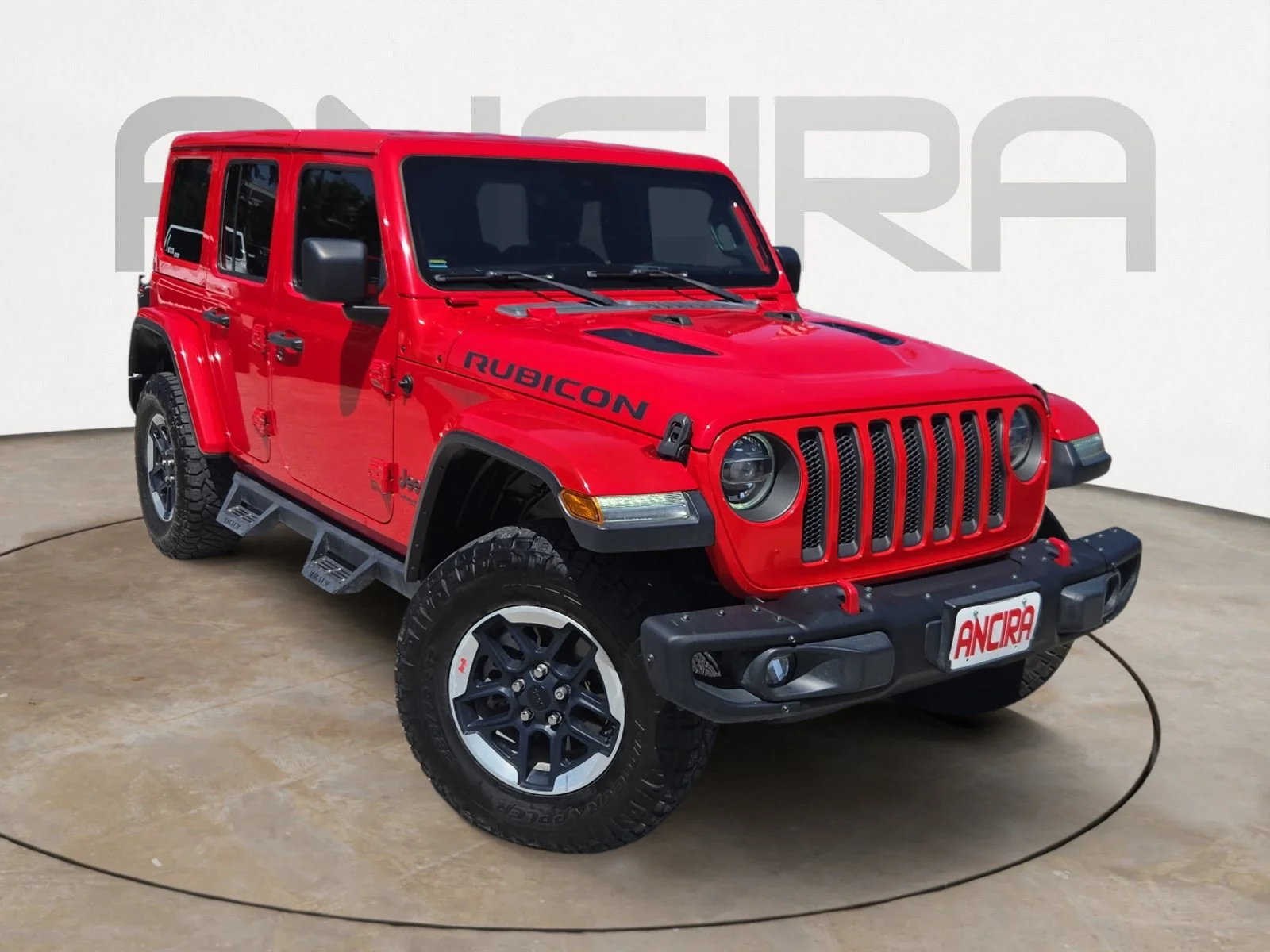 Used 2019 Firecracker Red Clearcoat Jeep Rubicon image 4