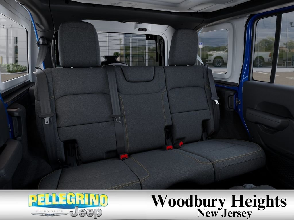 New 2025 Hydro Blue Pearl-Coat Exterior Paint Jeep 4-Door Sport S 4x4 image 15