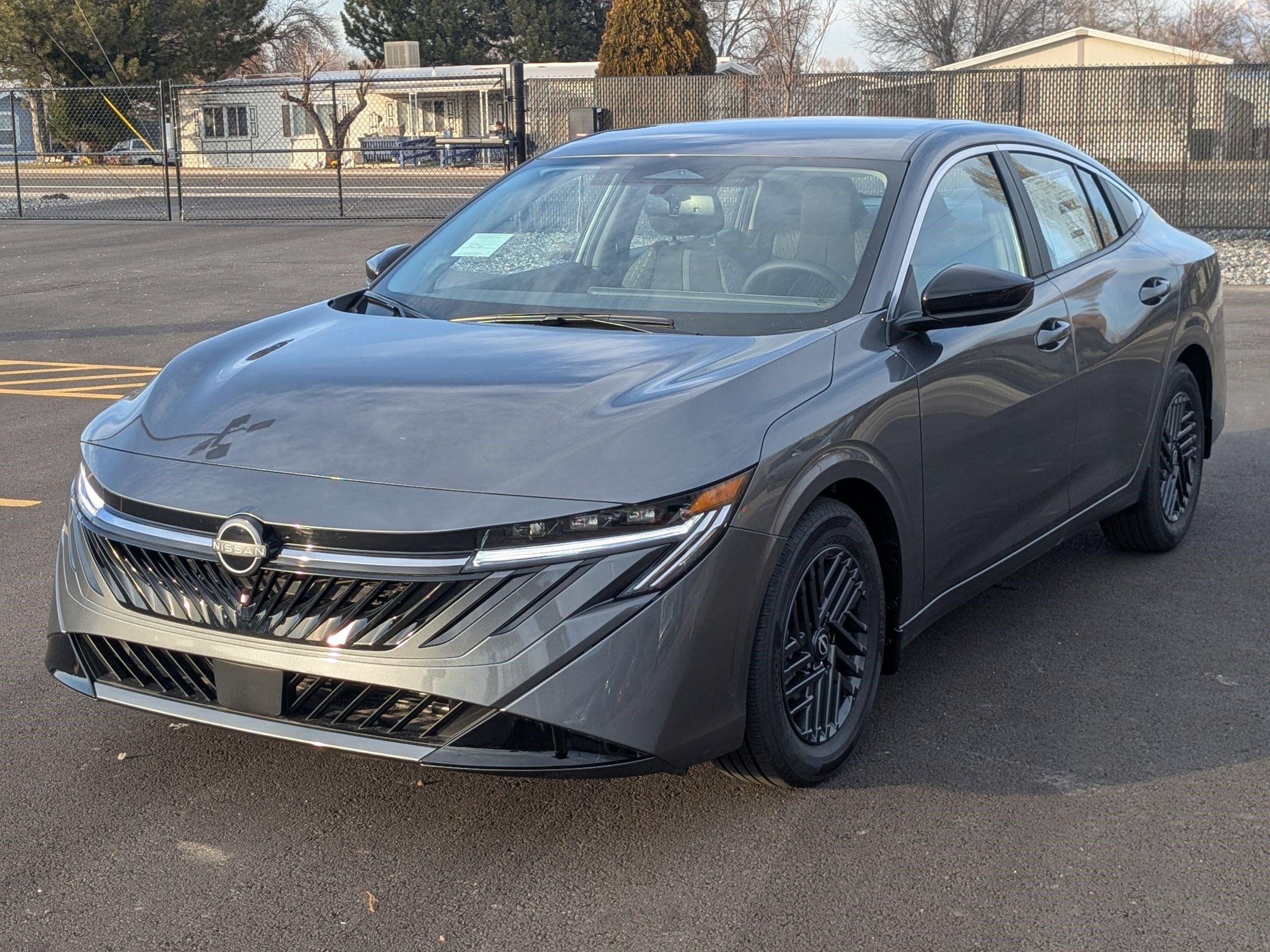 New 2026 Gun Metallic Nissan SV image 8