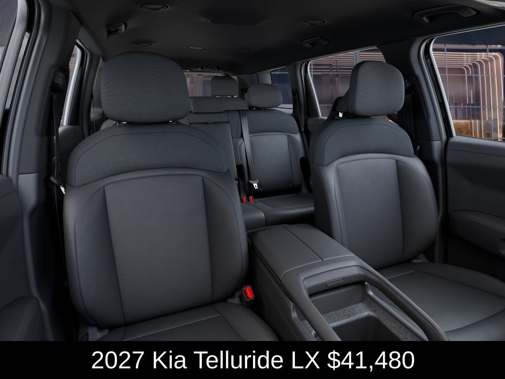 New 2027 Ebony Black Kia LX image 15