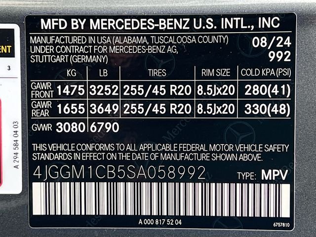 Certified Used 2025 Gray Mercedes-Benz 350 SUV image 23
