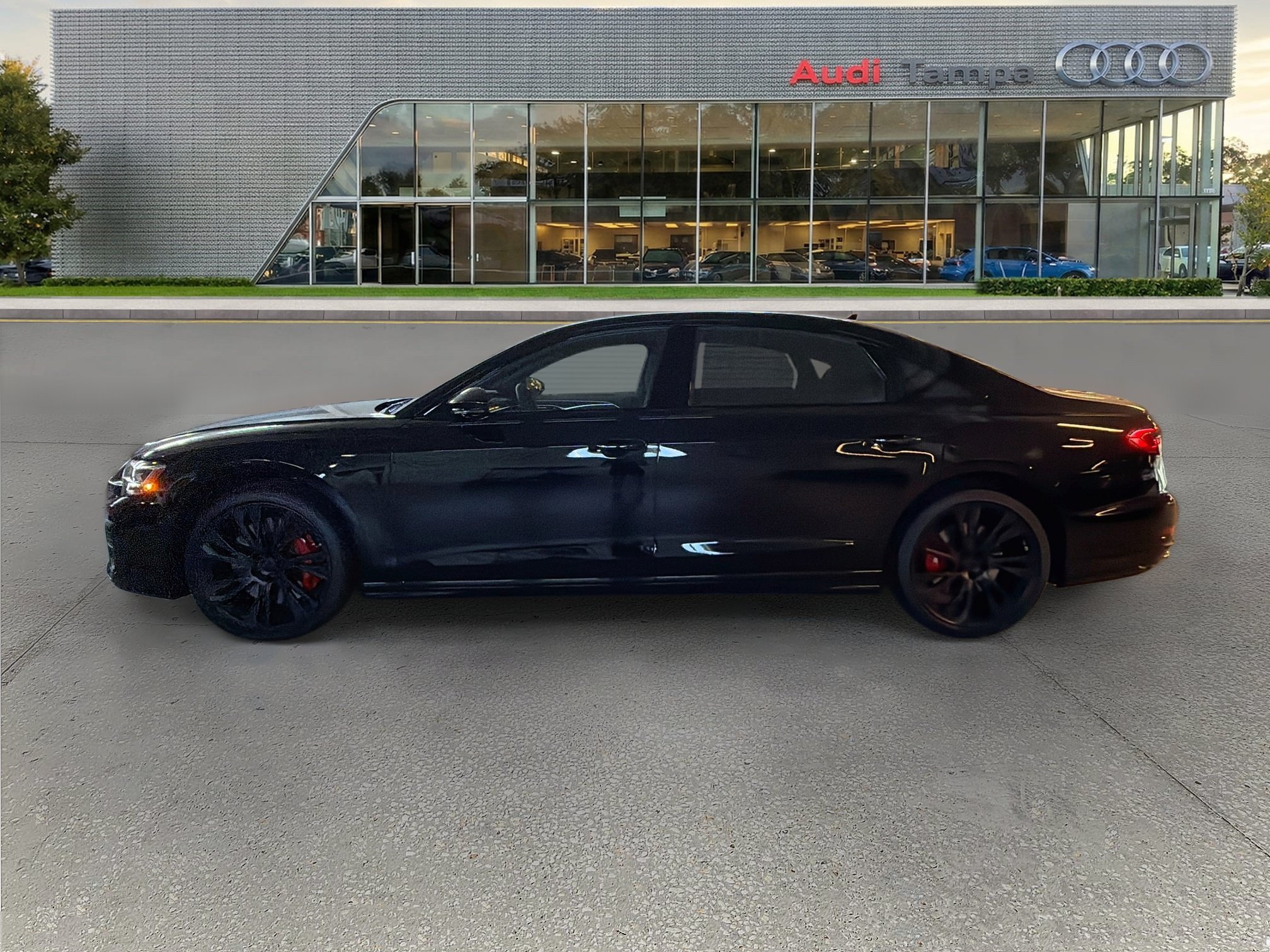 New 2026 Mythos Black Metallic Audi  image 6