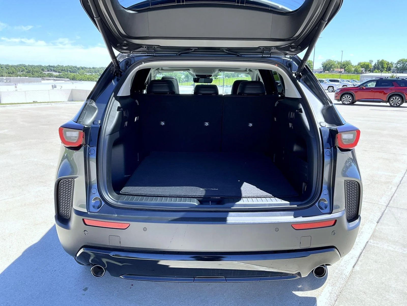 New 2026 Machine Gray Metallic Mazda Premium AWD image 9