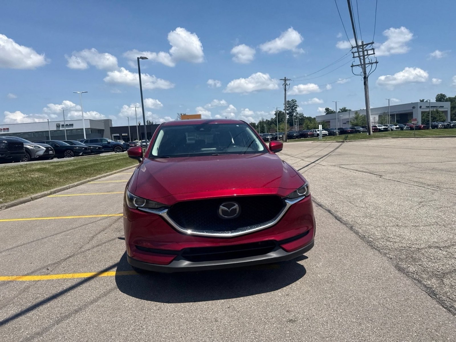 Used 2018 Soul Red Crystal Metallic Mazda Touring image 17