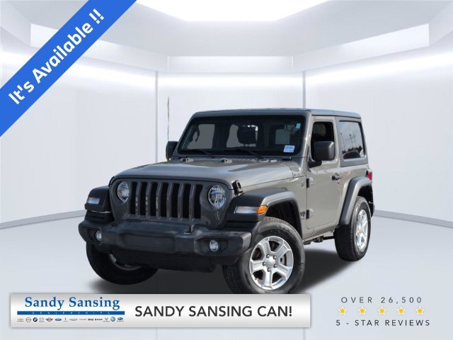 Certified Used 2022 Gray Jeep Sport S image 1