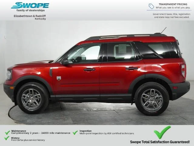 New 2025 Ruby Red Metallic Tinted Clearcoat Ford Big Bend® image 45