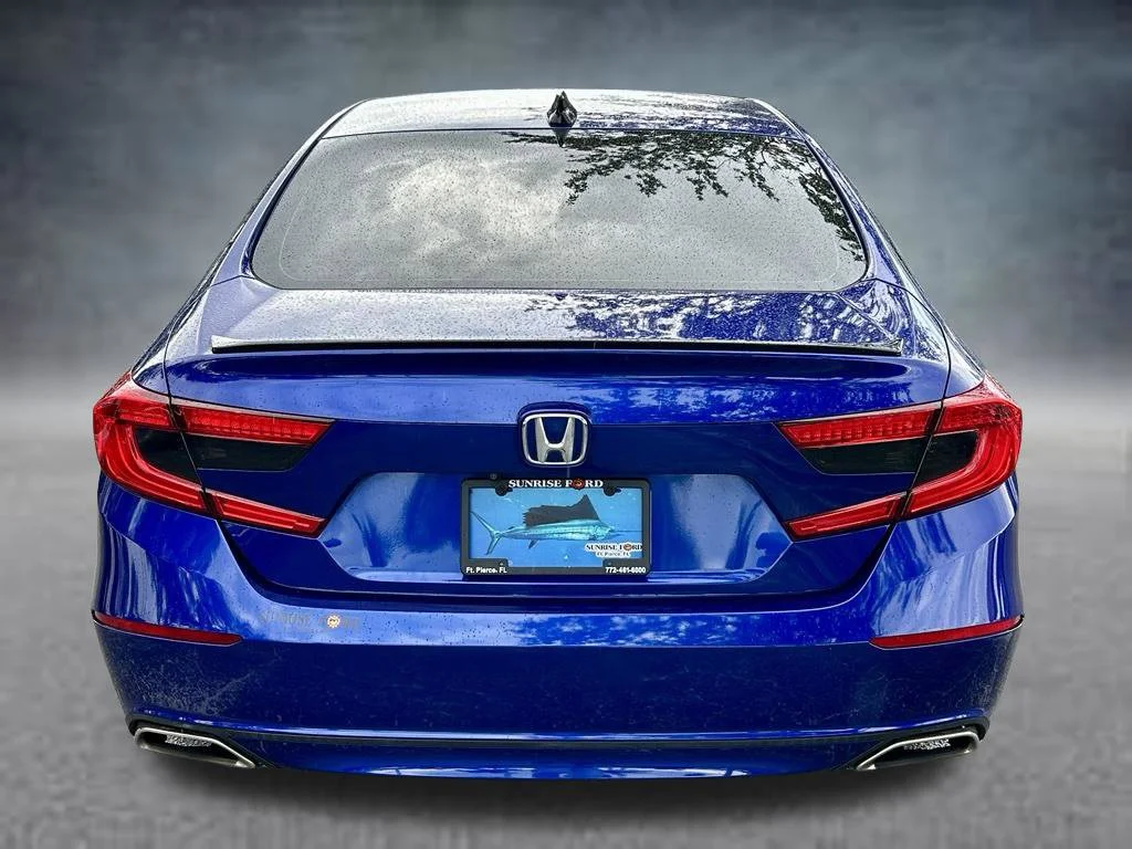Certified Used 2021 Blue Honda Sport 2.0T image 7