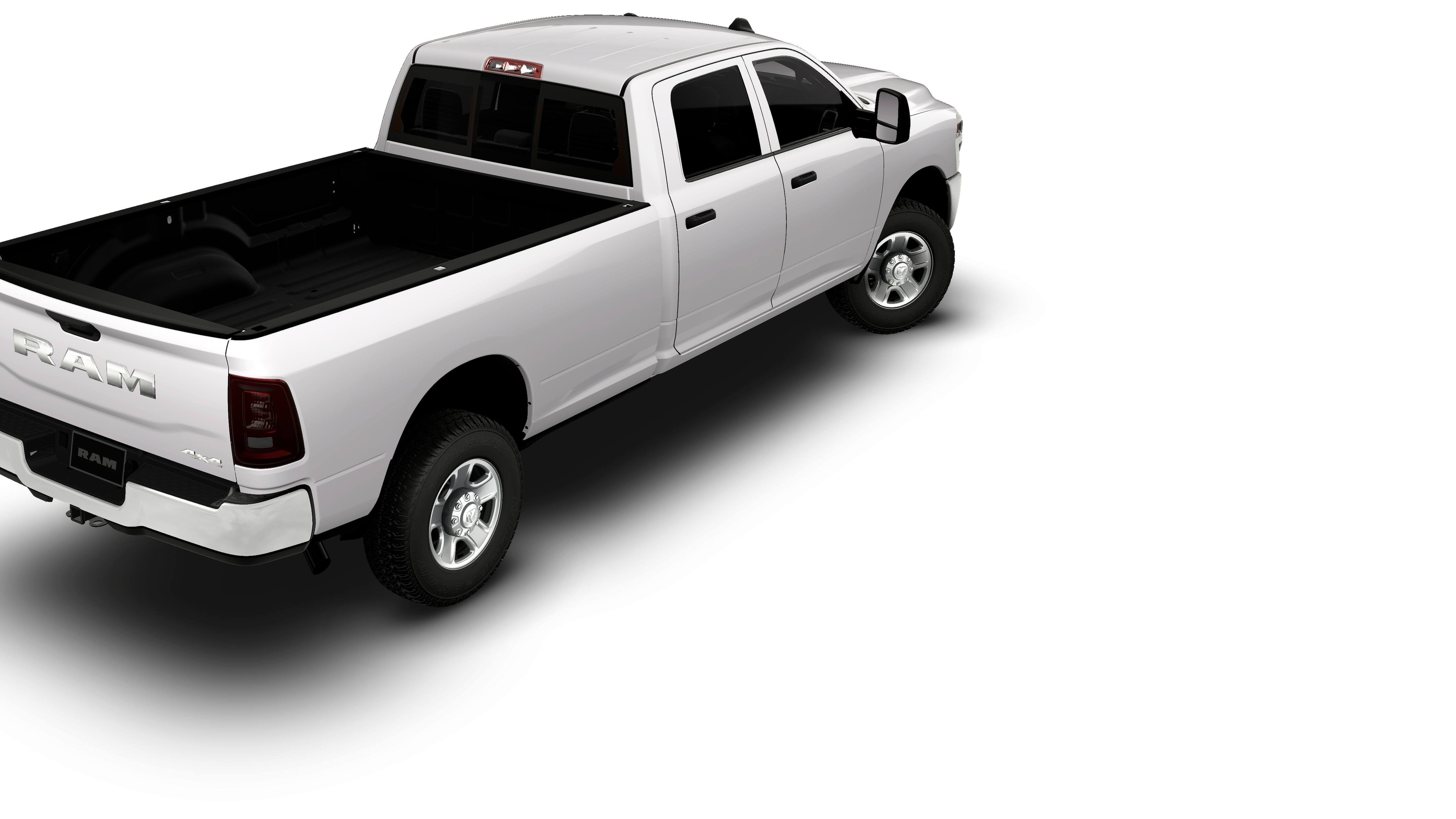 New 2026 Bright White Clear-Coat Exterior Paint RAM TRADESMAN image 2