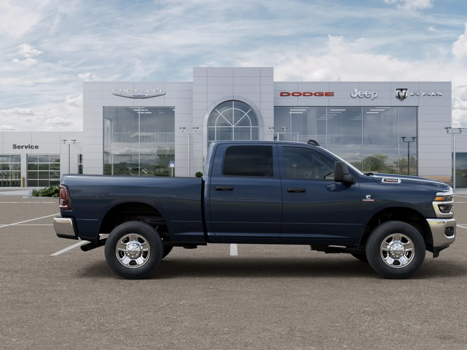 New 2026 Forged Blue Metallic Exterior Paint RAM Tradesman image 77