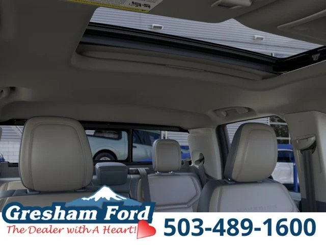New 2026 Azure Gray Metallic Tri-Coat Ford Lariat image 13