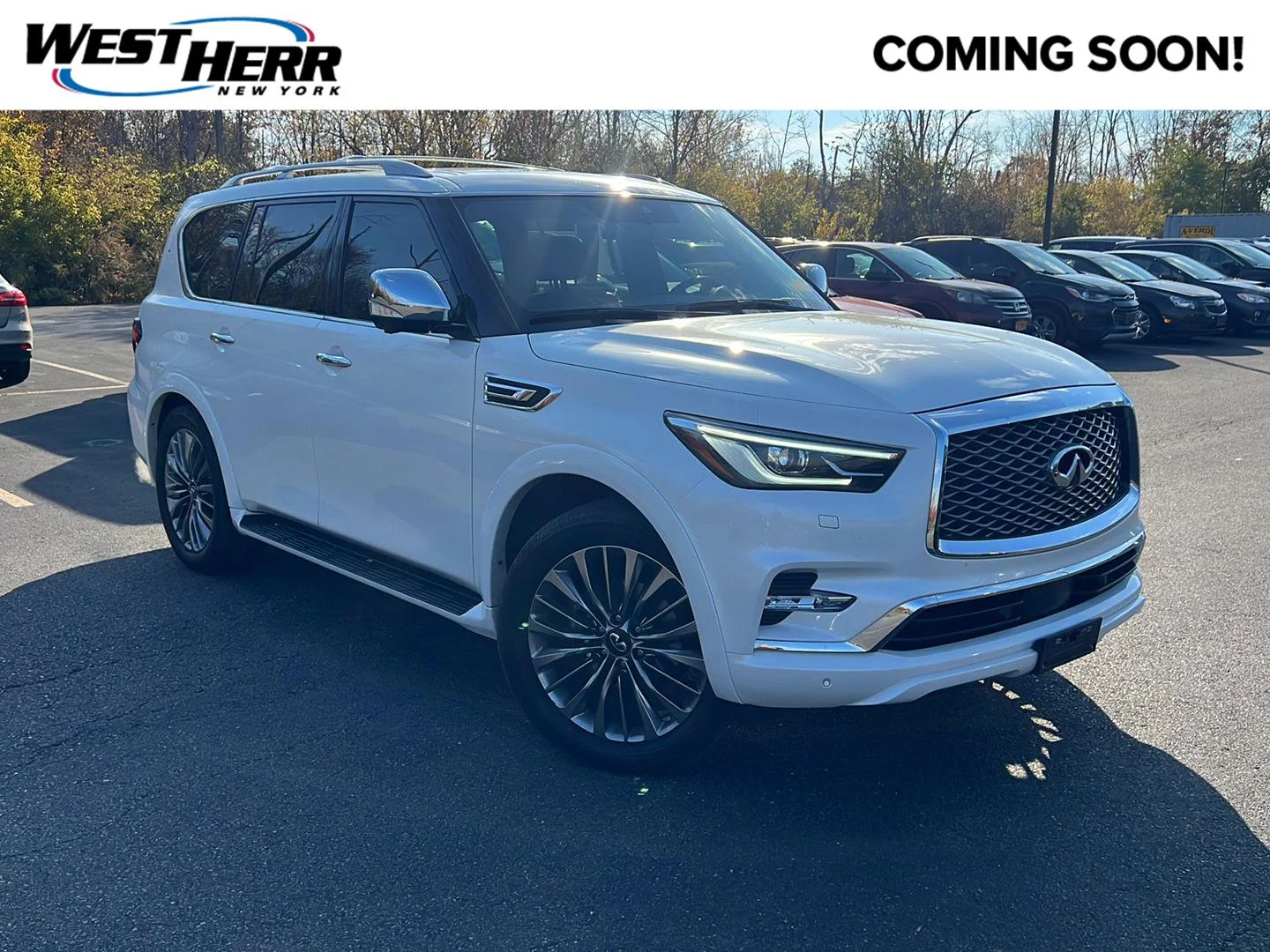 Used 2021 Moonstone White INFINITI SENSORY image 1