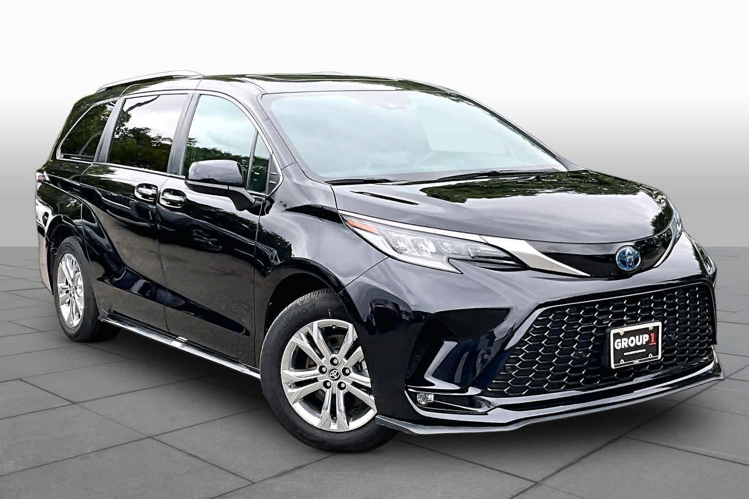 Used 2023 Midnight Black Metallic Toyota XSE image 3