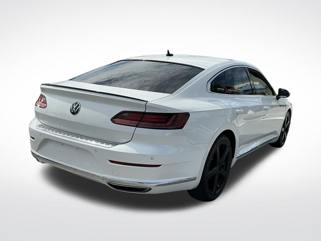 Used 2021 White Volkswagen 2.0T SEL R-Line image 12