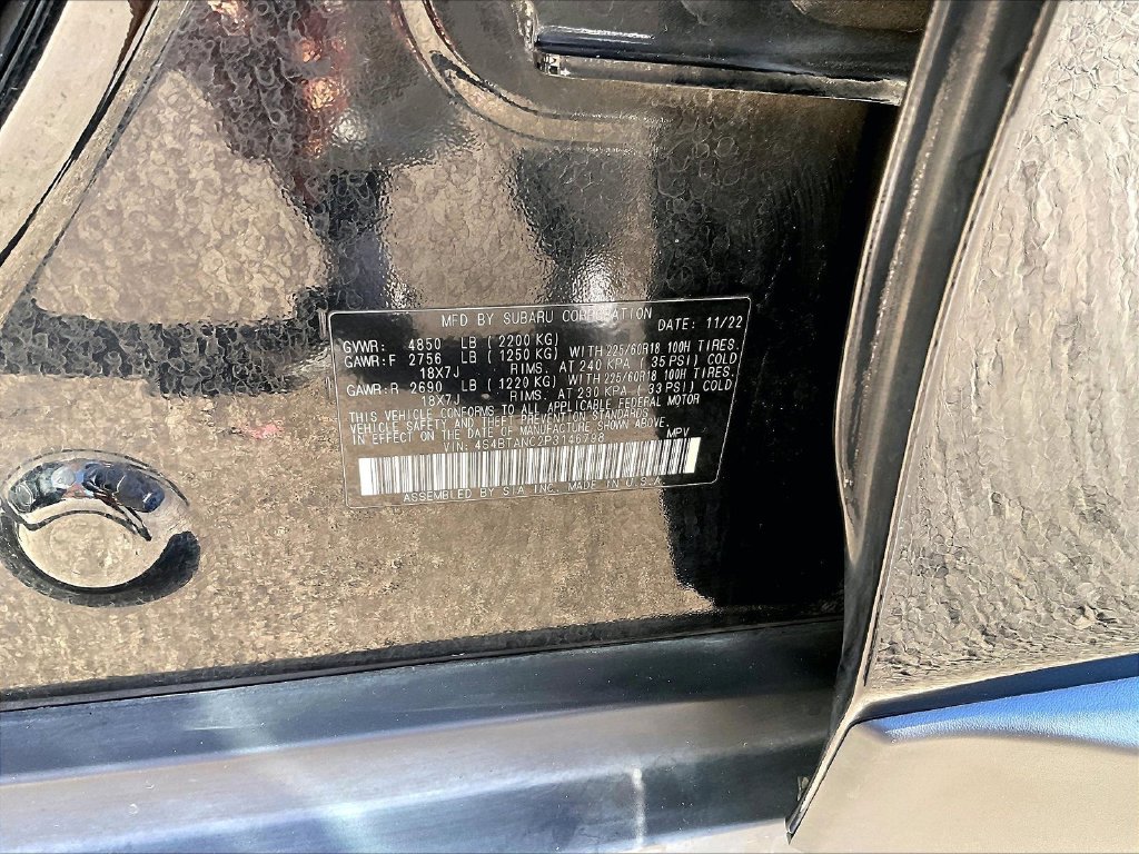 Used 2023 Black Subaru Limited image 33