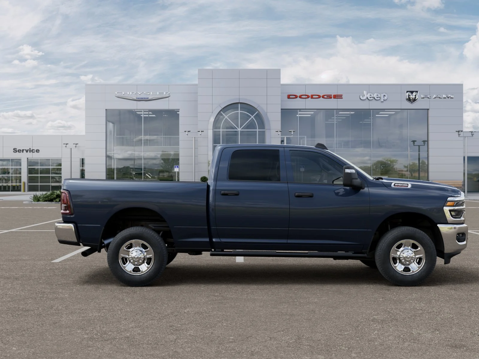 New 2026 Forged Blue Metallic Exterior Paint RAM Tradesman image 21
