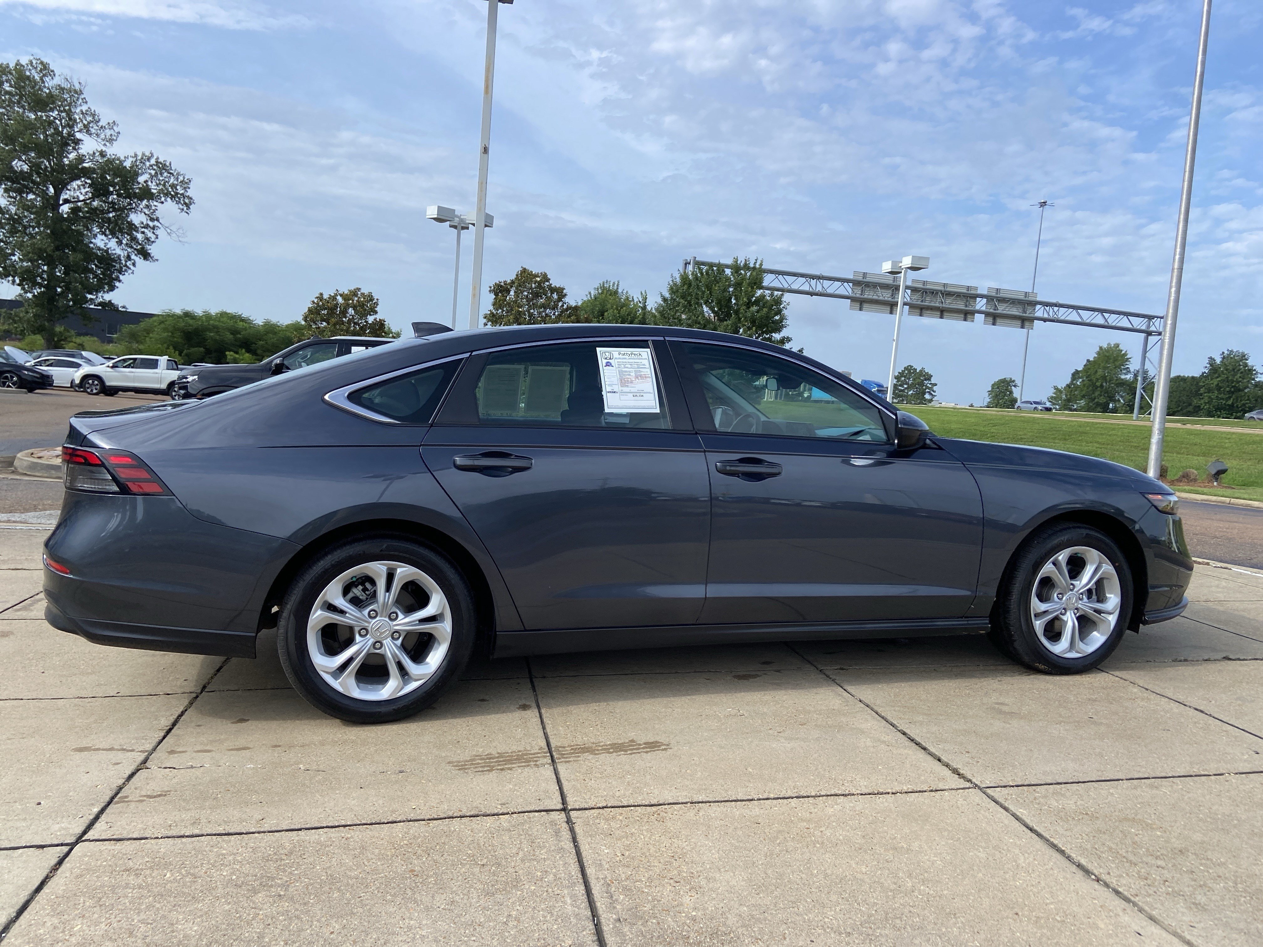 Used 2024 Meteorite Gray Metallic Honda LX image 12