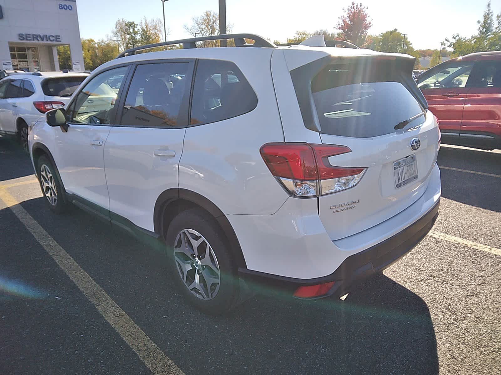 Certified Used 2023 Crystal White Pearl Subaru Premium image 2