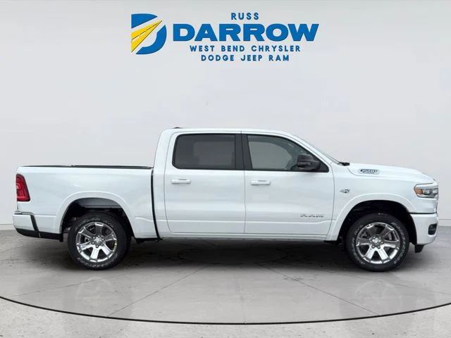 New 2026 Bright White Clear-Coat Exterior Paint RAM Big Horn/Lone Star image 6