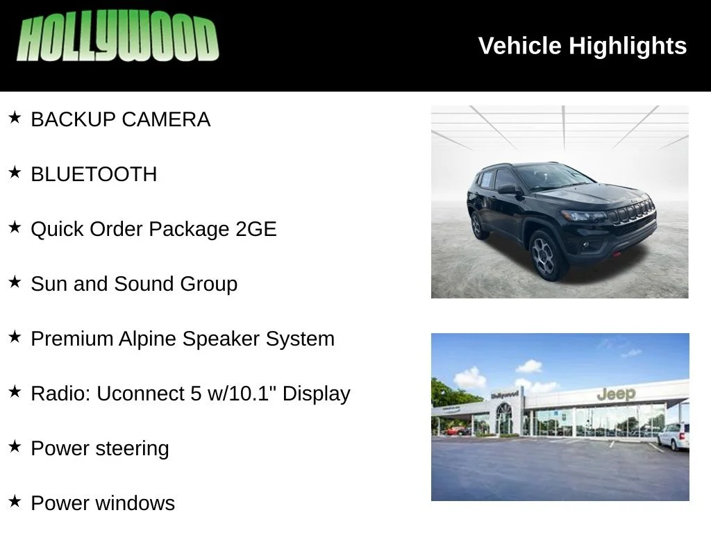Certified Used 2022 Black Jeep Trailhawk image 3