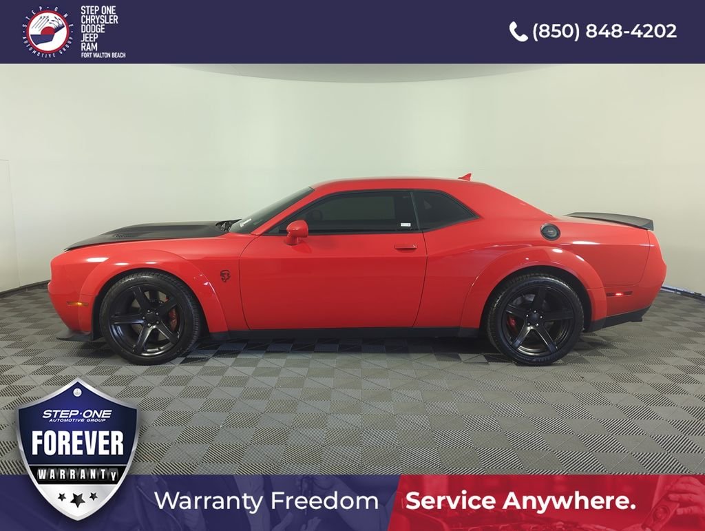 Used 2021 Red Dodge R/T Scat Pack Widebody image 3
