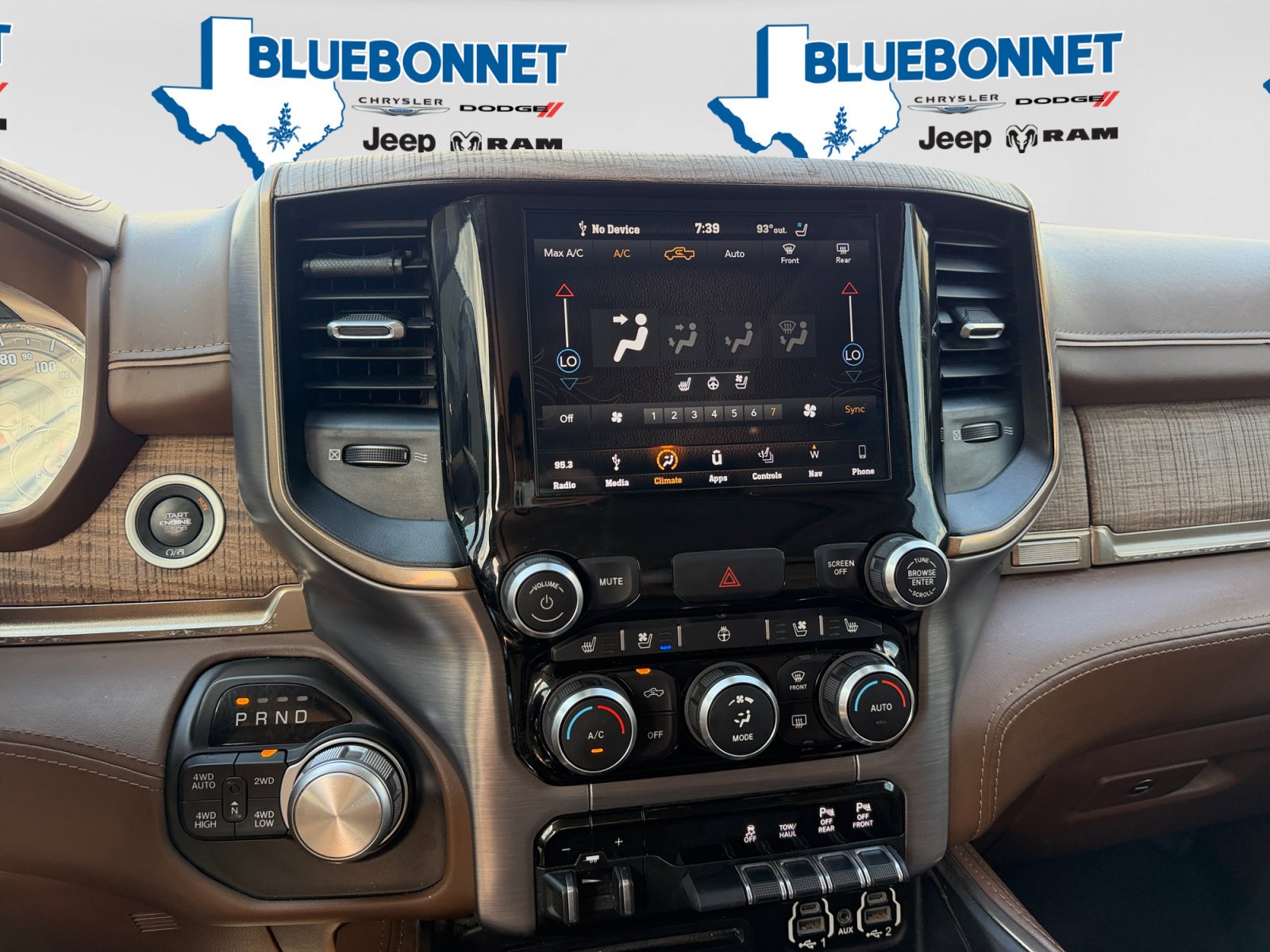 Used 2019 Diamond Black Crystal Pearlcoat Ram Longhorn image 17