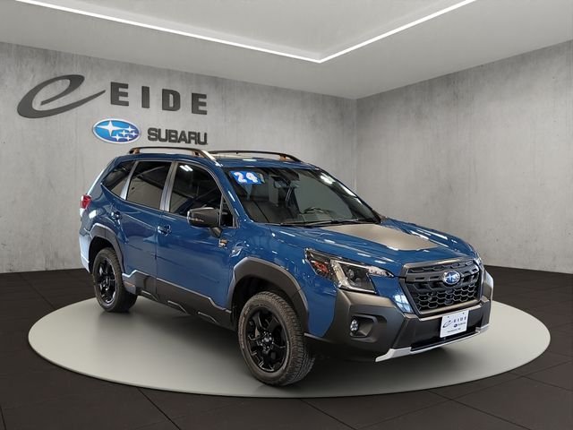 Used 2024 Blue Subaru Wilderness image 1