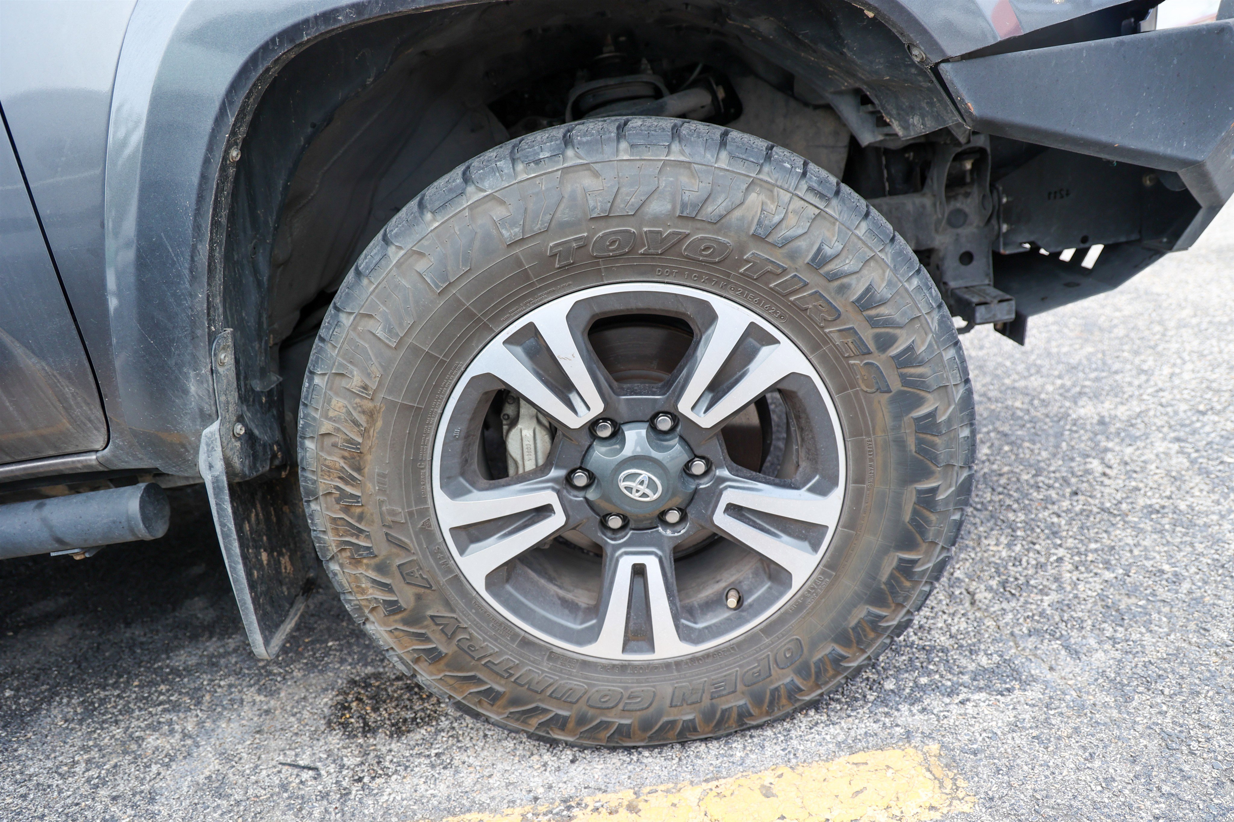 Used 2019 Magnetic Gray Metallic Toyota TRD Sport image 13
