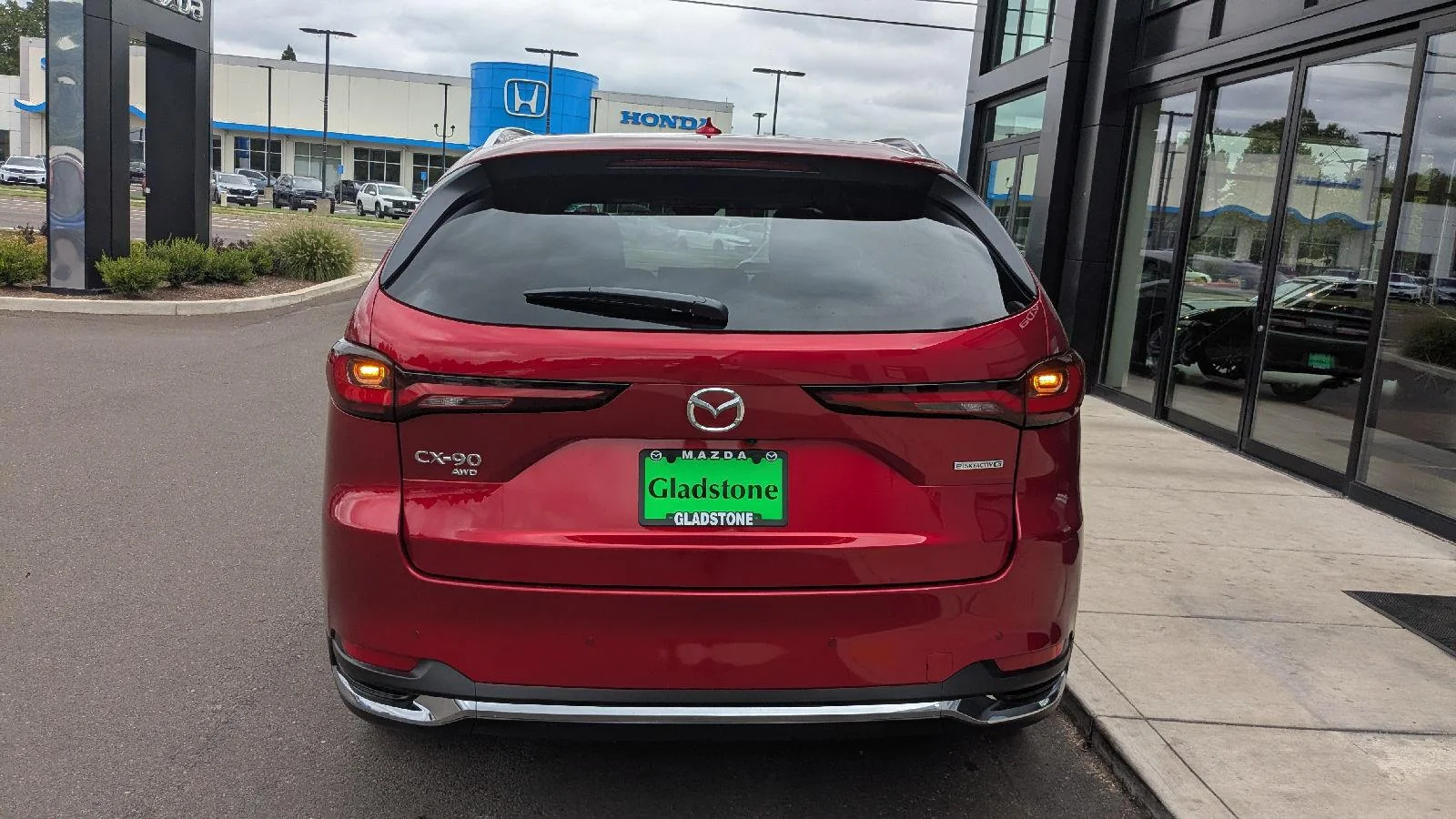 New 2026 46V SOUL RED CRYSTAL METALLIC Mazda 3.3 Turbo Premium Plus AWD image 5