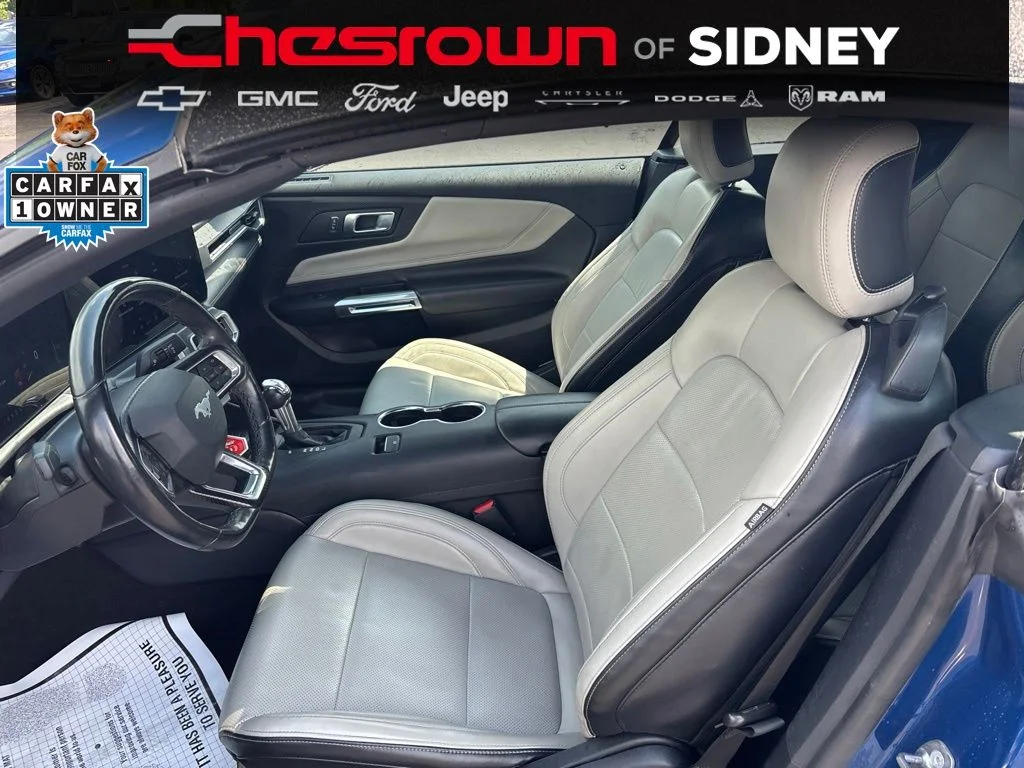 Used 2024 Blue Ford EcoBoost Premium image 25