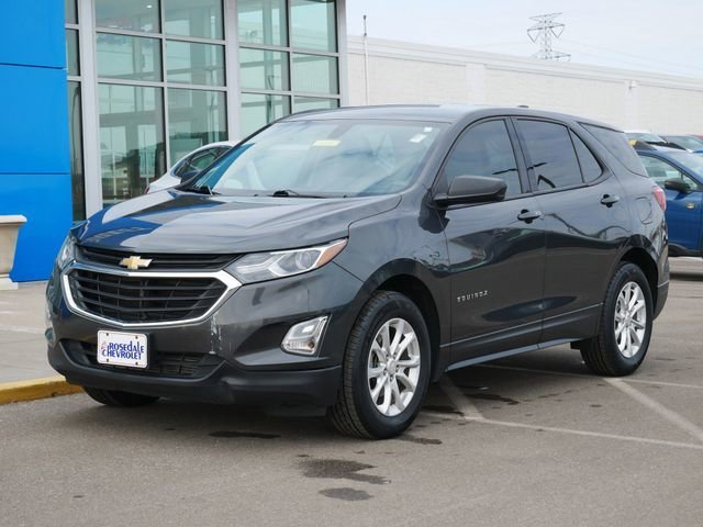 Used 2018 Chevrolet Equinox LS with VIN 2GNAXHEV3J6103075 for sale in Roseville, Minnesota