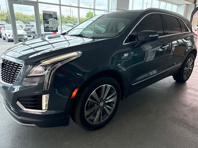 Used 2021 Gray Cadillac Premium Luxury image 3
