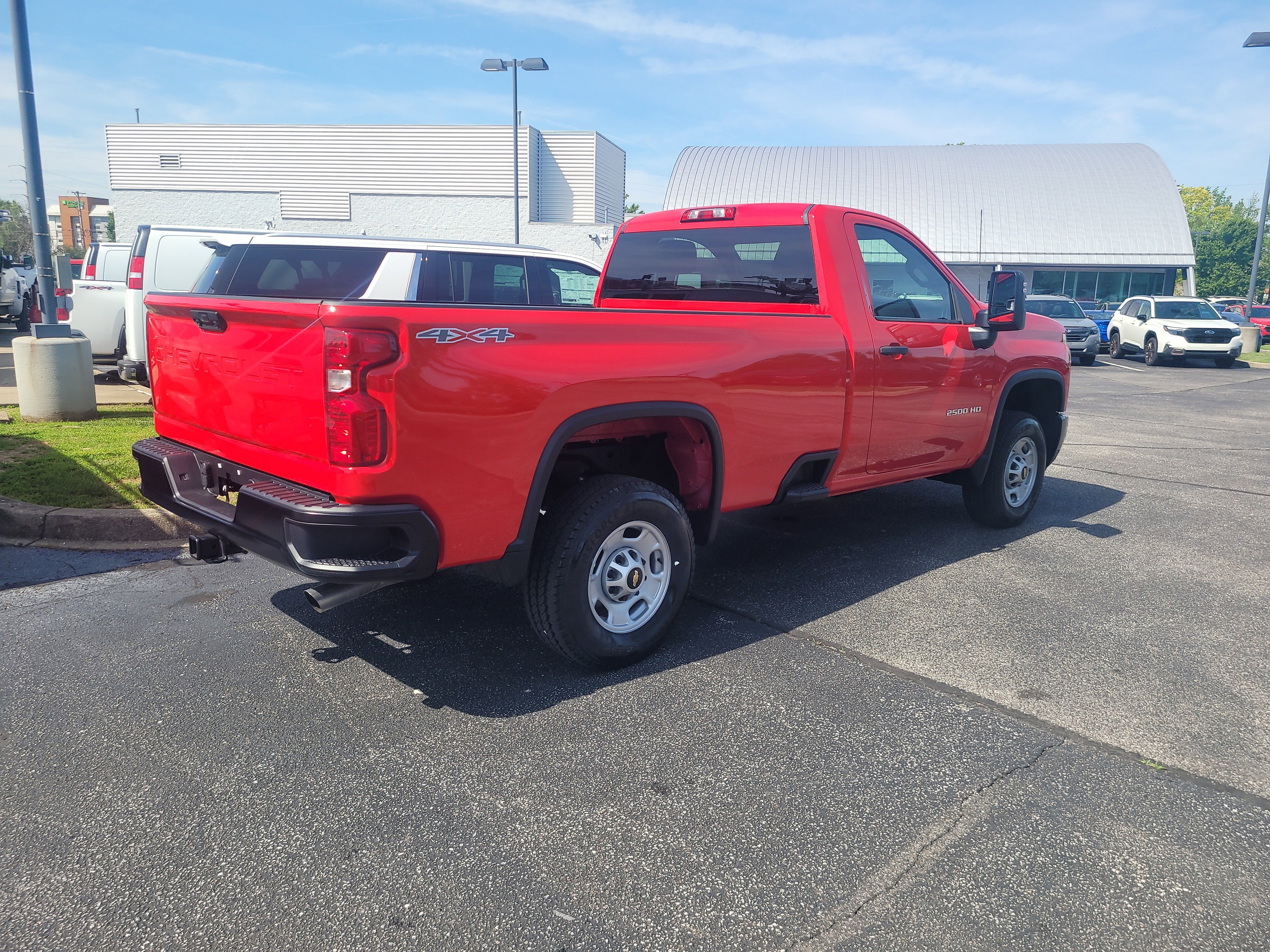 New 2024 Red Hot Chevrolet WT image 3
