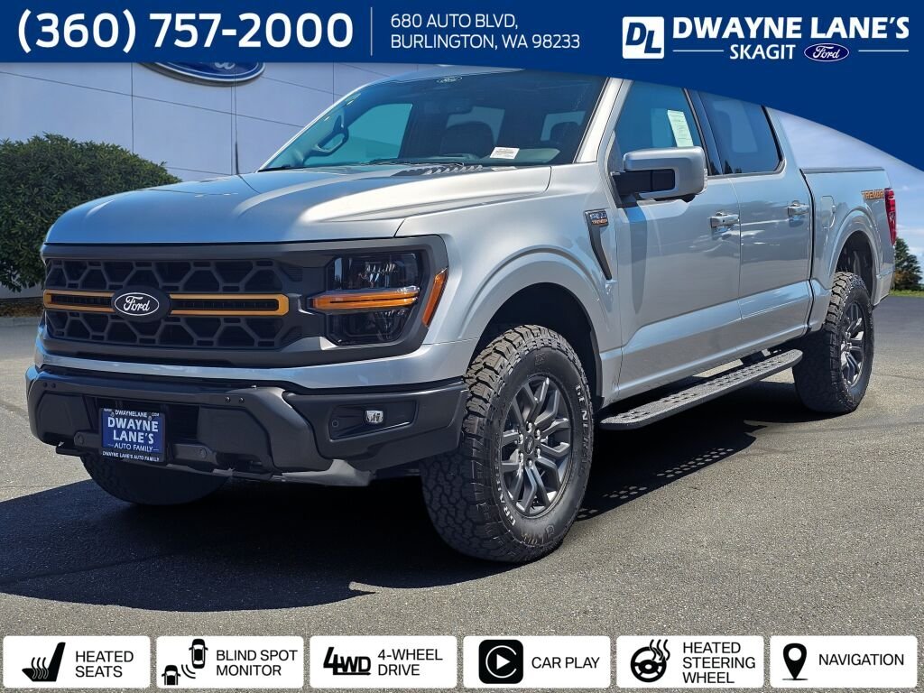 New 2026 Iconic Silver Metallic Ford Tremor® image 1