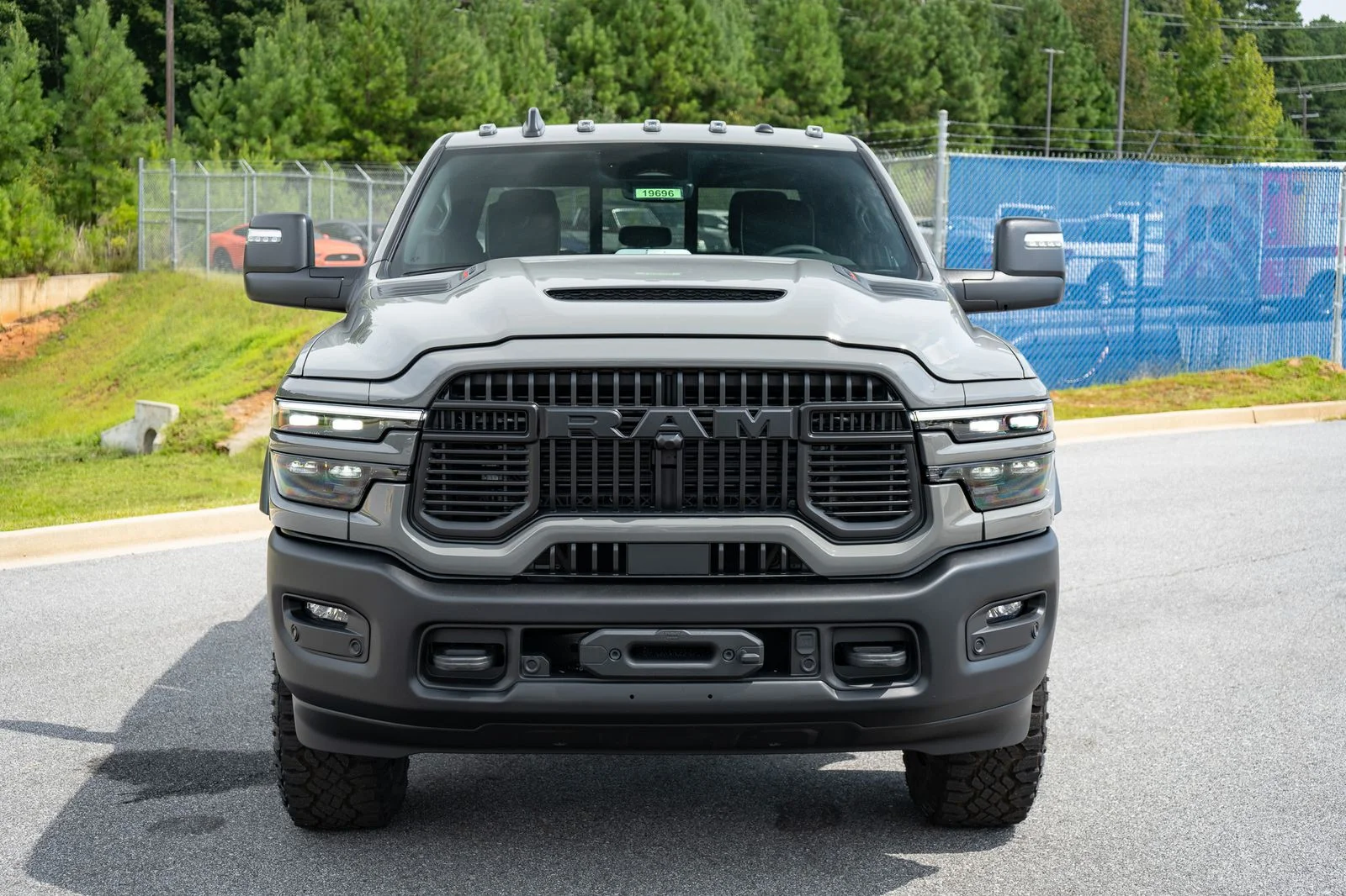 New 2026 Ceramic Gray Clear-Coat Exterior Paint RAM Power Wagon image 8