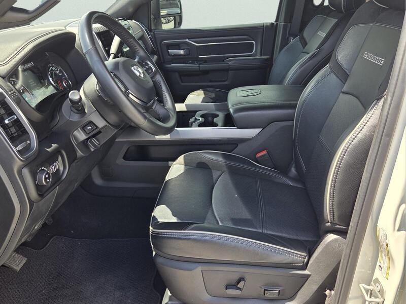 Used 2024 Pearl White RAM LARAMIE 4X4 CREW CAB 6