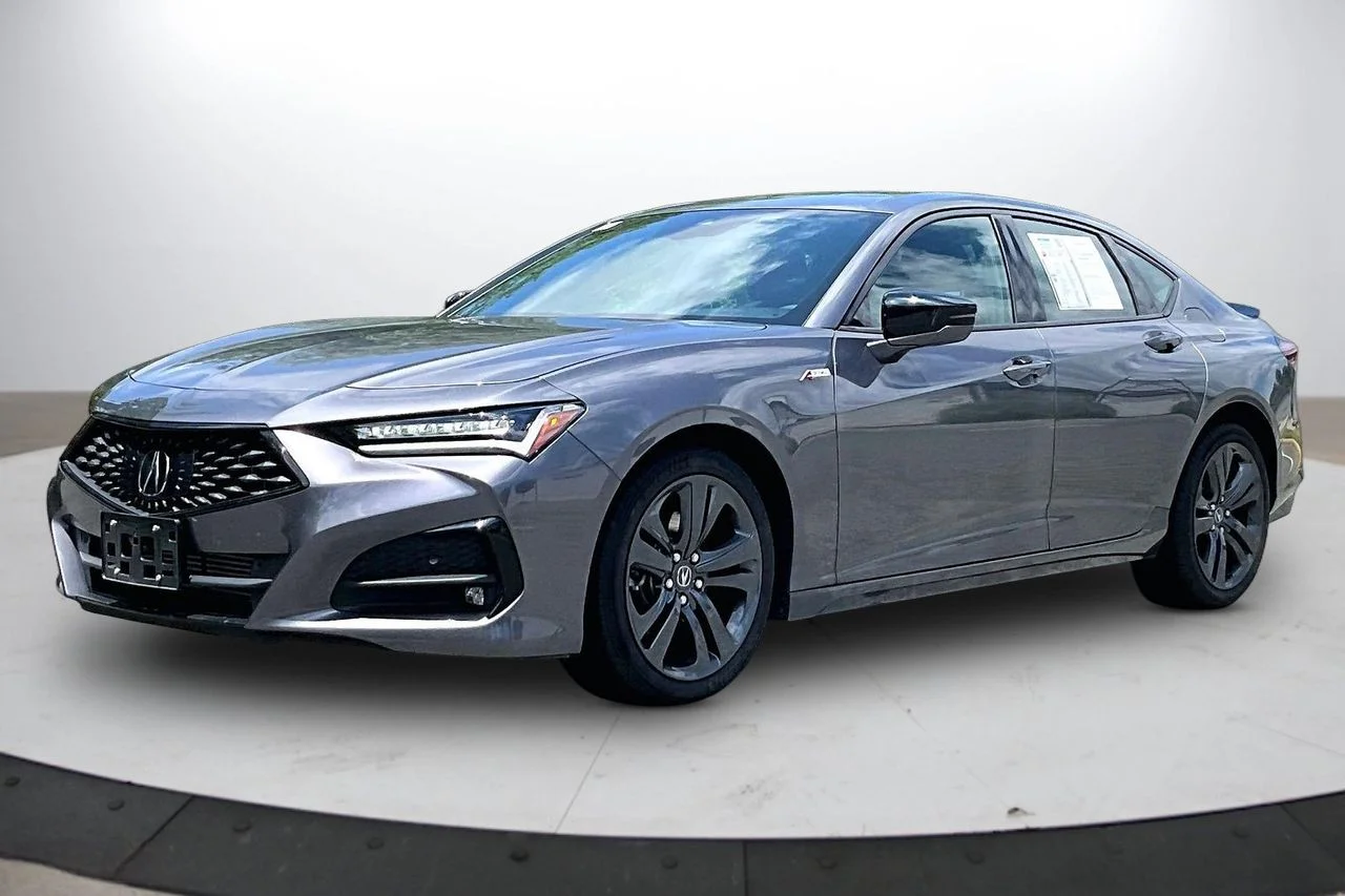 Certified Used 2023 Gray Acura A-Spec Package image 4