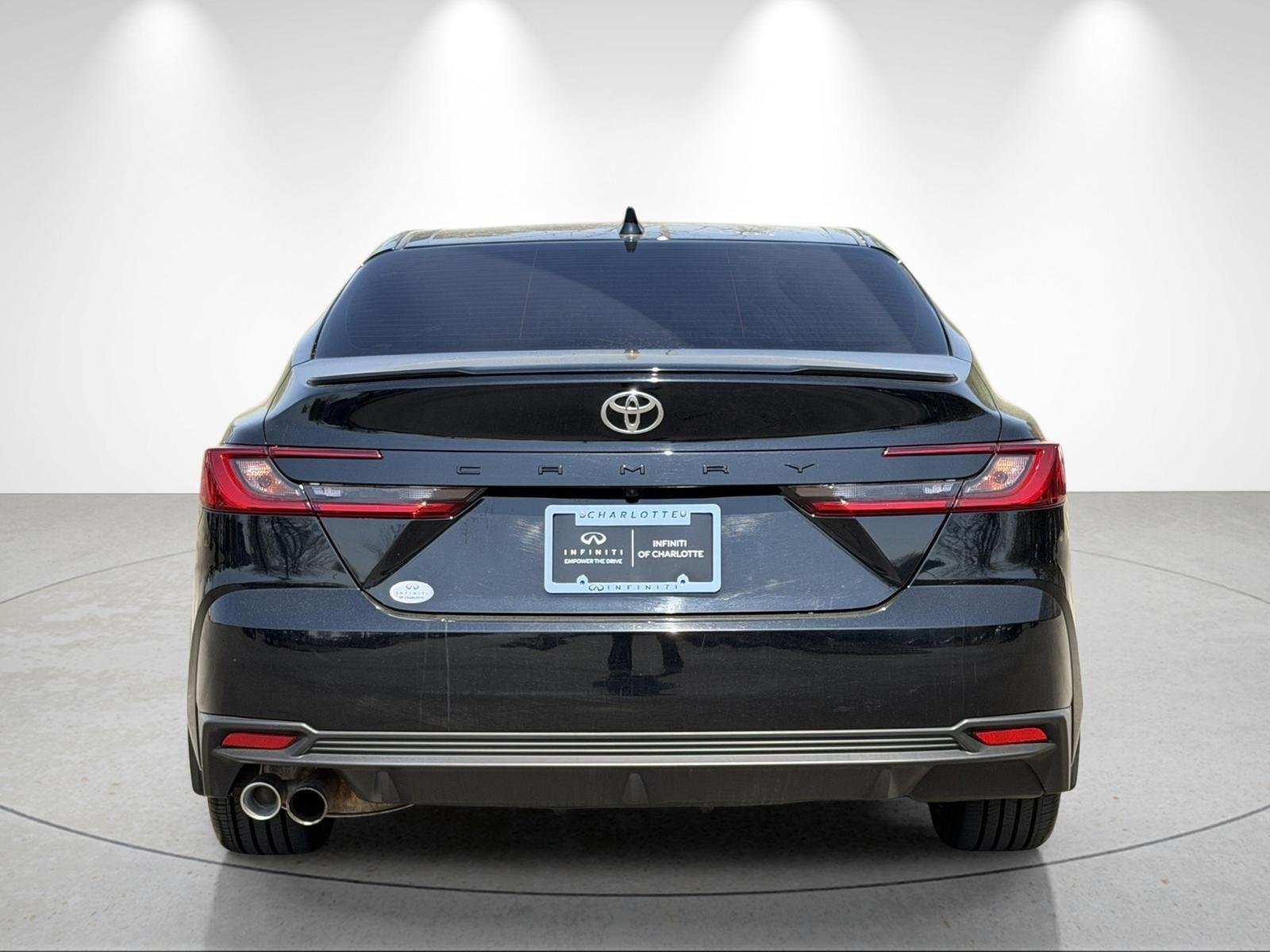 Used 2025 Midnight Black Metallic Toyota SE image 4
