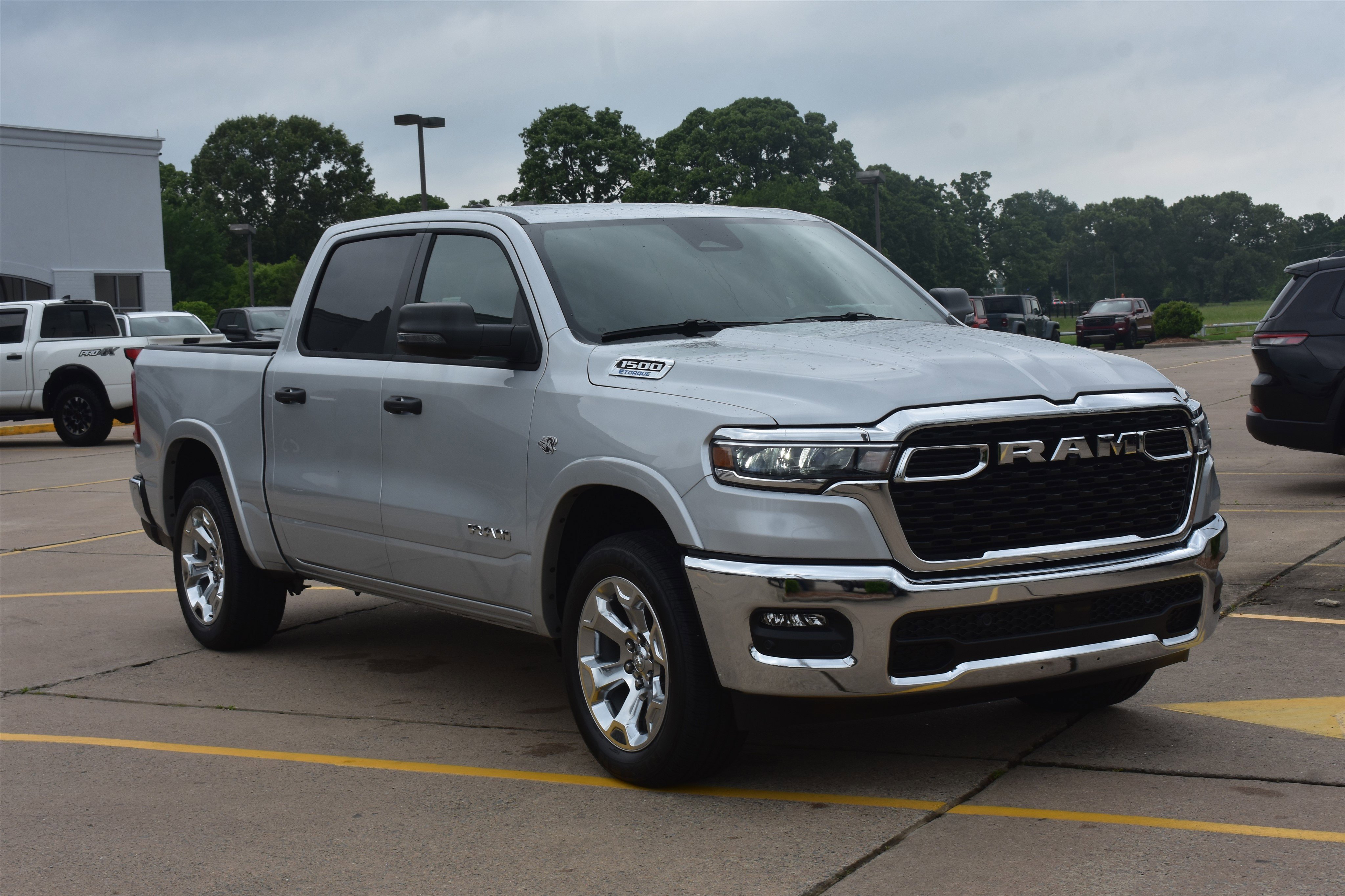 New 2026 Silver Zynith Exterior Paint RAM Big Horn image 3
