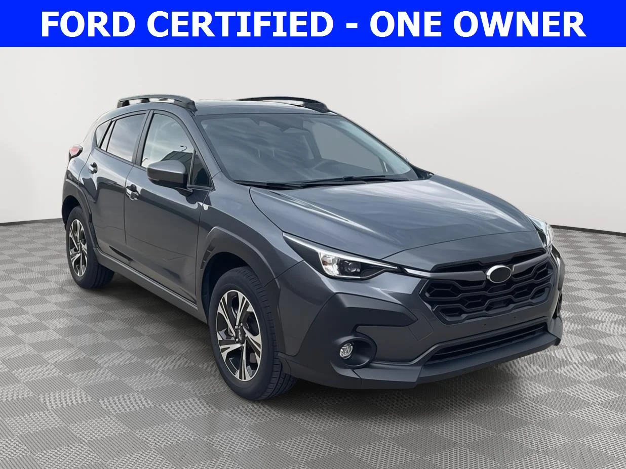 Used 2024 Magnetite Gray Metallic Subaru Premium image 1