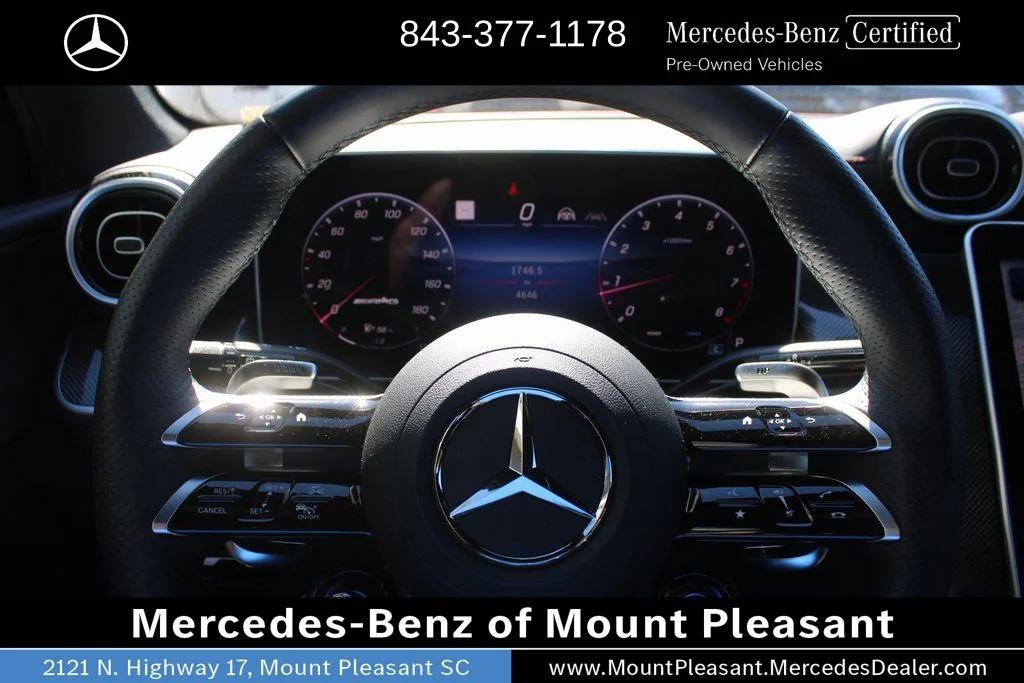Certified Used 2025 MANUFAKTUR Patagonia Red Metallic Mercedes-AMG GLC 43 AMG® image 28