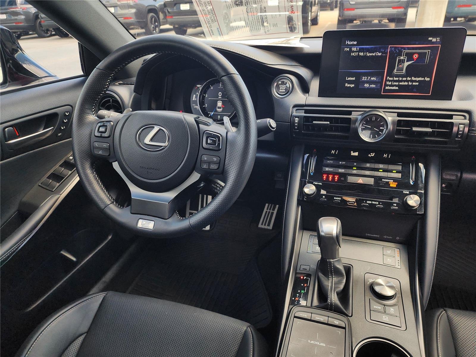 Used 2023 Infrared Lexus IS 350 F SPORT image 10