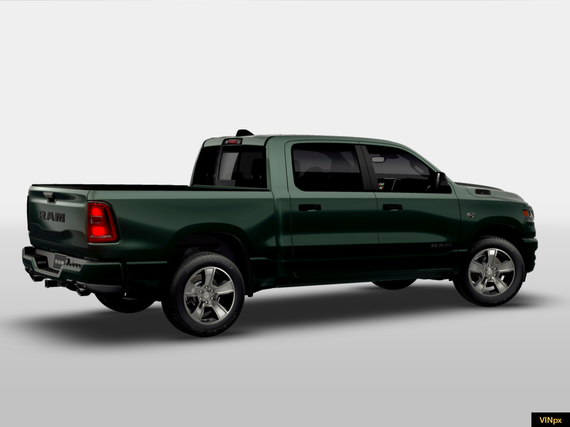 New 2026 Serrano-Green Metallic Exterior Paint RAM  image 8