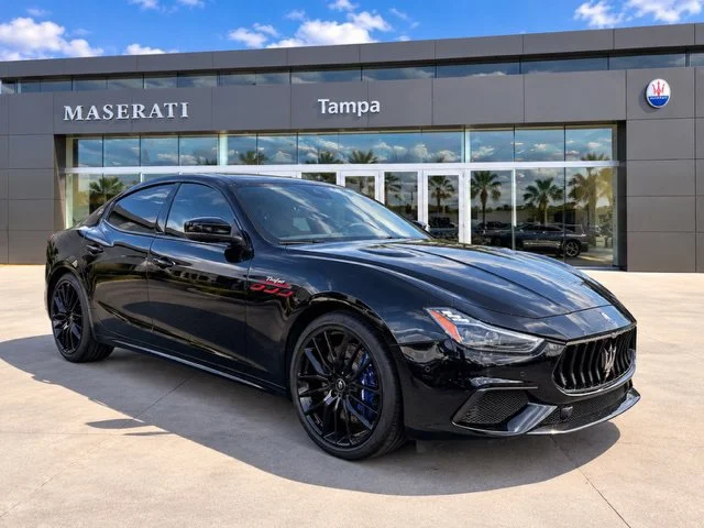 Used 2021 Nero Ribelle Metallic Maserati Trofeo image 1