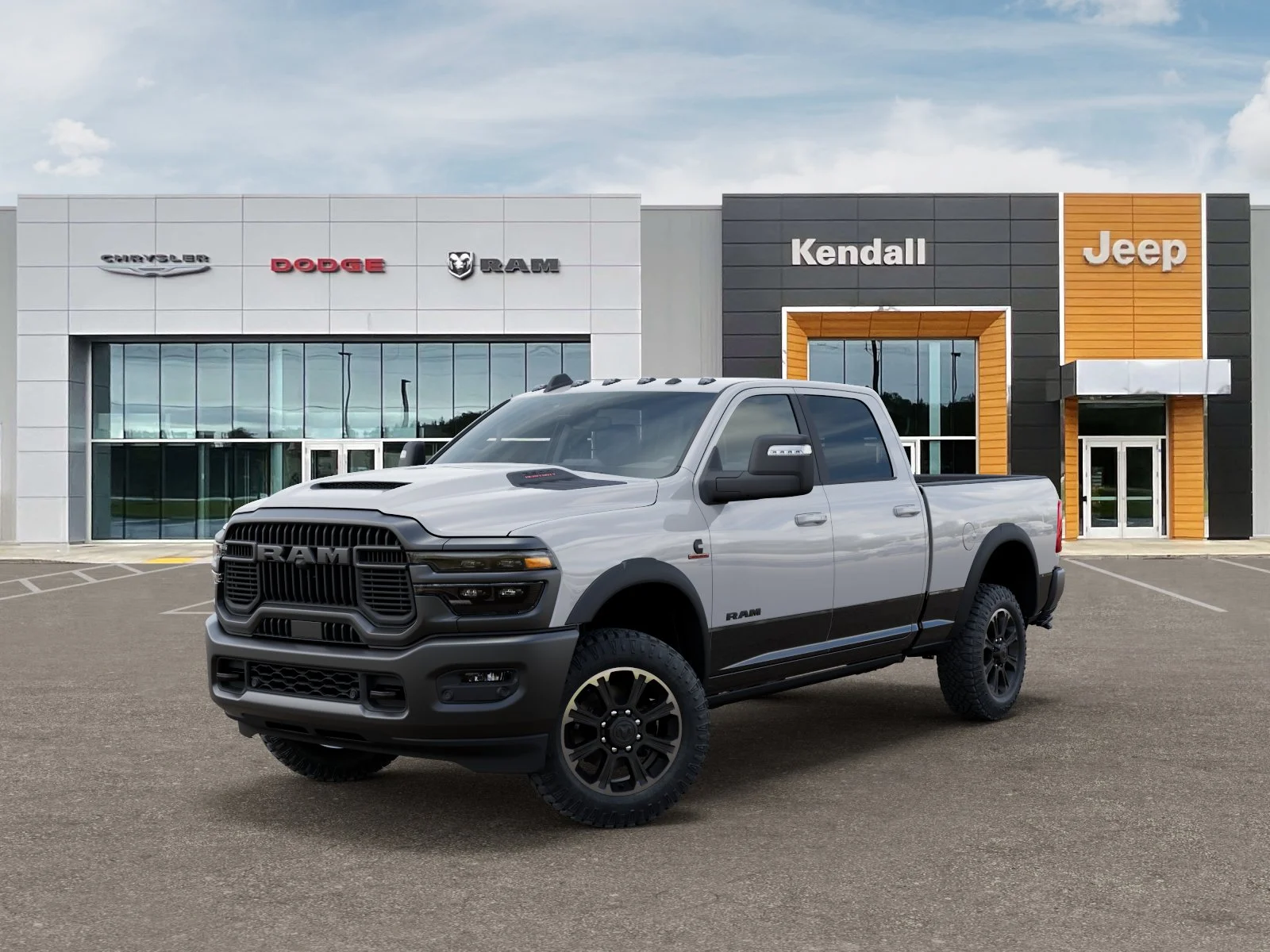 New 2026 Bright White Clearcoat Ram Rebel image 16