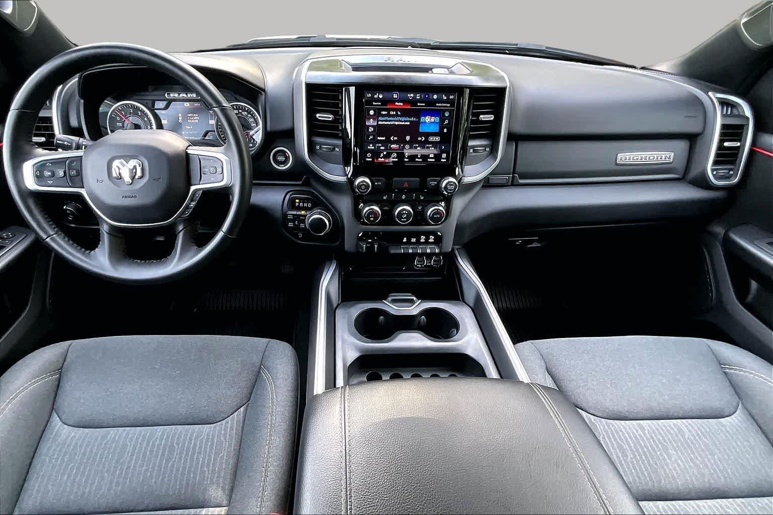 Used 2022 Bright White Clearcoat Ram Big Horn image 14