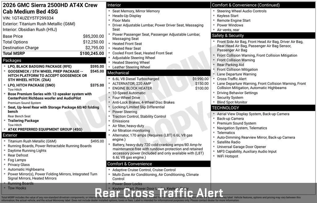 2026 GMC Sierra 2500HD AT4X - Photo 54